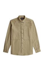 G-Star - Panelled Pkt Regular Shirt L\S - Laisvalaikio marškiniai - Chaki spalva