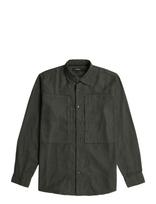 G-Star - Panelled Pkt Regular Shirt L\S - Laisvalaikio marškiniai - Ruda