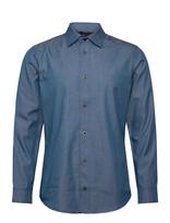 G-Star - Clean Slim Shirt - Džinsiniai marškiniai - Mėlyna