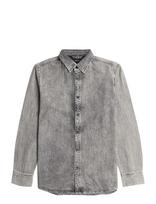 G-Star - Clean Slim Shirt - Džinsiniai marškiniai - Pilka