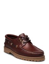 Garment Project - Ollie Boat Shoe - Brown Leather - Mokasinai - Ruda