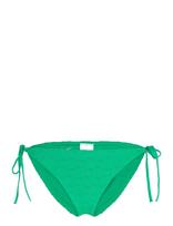 NIKE SWIM - Nike Swoosh Terry Towelling String Bikini Bottom - Sportiniai bikiniai - Žalia