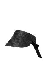 DAY ET - Day Straw Visor - Šiaudinė skrybėlė - Juoda