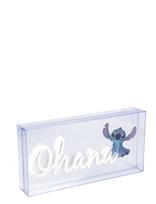 Paladone - Stitch Ohana Led Neon Light - Lempa - Balta