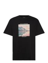 Clean Cut Copenhagen - Rainy Copenhagen Organic T-Shirt - Marškinėliai trumpomis rankovėmis - Juoda