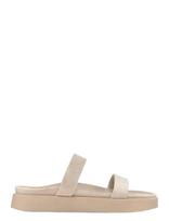 Inuikii - Strappy Suede - Plokščiapadžiai sandalai - Smėlio