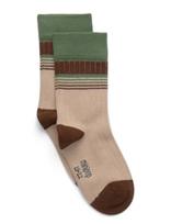 Minipop - Minipop® Bamboo Mix Stripes Socks - Kojinės - Smėlio