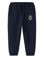 Name It - Nmmlogan Nreg Sweat Pant Unb - Sportinės kelnės - Tamsiai mėlyna