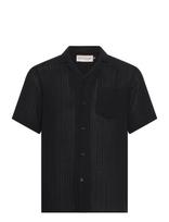 Revolution - Short-Sleeved Cuban Shirt - Laisvalaikio marškiniai - Juoda