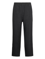 Weekday - Relaxed Linen Joggers - Lininės kelnės - Juoda