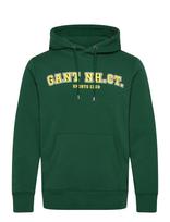 Gant - Graphic Sweat Hoodie - Džemperis - Žalia