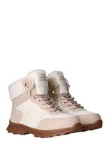 Tommy Hilfiger - Tommy Hilfiger Fur Boots Faux Nubuck/Nylon Fabric - Žieminiai batai su raišteliais - Smėlio