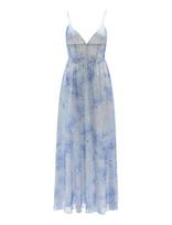 Bardot - Elias Printed Maxi Dress - Ilga suknelė - Mėlyna