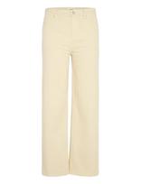 Soaked - Slsandja Plain Vanesa Pants - Plačios kelnės - Kreminė spalva