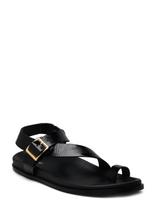 ALOHAS - Siren Leather Sandals - Plokščiapadžiai sandalai - Juoda
