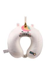 Puckator - Relaxeazzz Astra The Unicorn Adoracorns Plush Memory Foam Travel Pillow - Kelionių aksesuarai - Balta