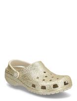 Crocs - Classic Chunky Glitter Clog K - Klumpės - Smėlio