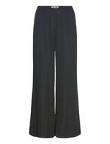 Weekday - Drapy Loose Trousers - Plačios kelnės - Tamsiai mėlyna