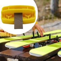 Snowboard Edge Bevel Tuning Kit Side Ski Angle Tool Wax Remover Burr Equipment Ice Removal yellow