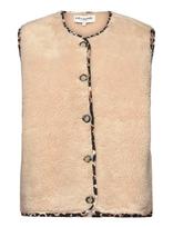 Lollys Laundry - Jacell Vest - Dirbtinis kailis - Smėlio