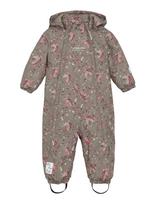 Minymo - Snow Suit Aop - Slidinėjimo kombinezonai ir komplektai - Ruda