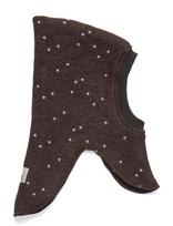 Huttelihut - Balaclava All Over Emb. Wool - Balaklava - Ruda