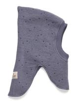 Huttelihut - Balaclava All Over Emb. Wool - Balaklava - Mėlyna