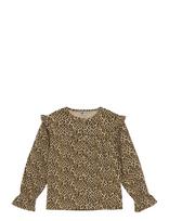 Daily 7 - Shirt Longsleeve Animal - Palaidinės ir tunikos - Ruda