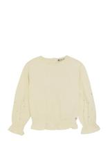 Daily 7 - T-Shirt Longsleeve Smock - Palaidinės ir tunikos - Kreminė spalva