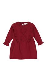 Minymo - Dress Knit - Suknelė kūdikiui ilgomis rankovėmis - Raudona