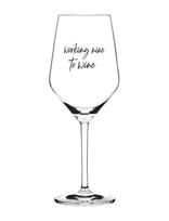 Sand & Soda - Wineglass Working Nine - Raudonojo vyno taurės - Balta