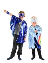 Den Goda Fen - Cape W Accessories Rainbow - Personažų kostiumas - Mėlyna