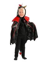 Den Goda Fen - Cape Black Dragon - Personažų kostiumas - Juoda