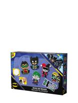 SES Creative - Iron On Beads -  Dc Batman - Figure Set 1600 Pcs - Rankdarbių rinkinys - Marga / raštuota