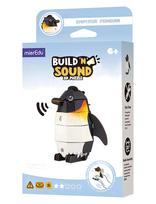 MierEdu - 3D Puzzle With Sound - Emperor Penguin - 3D galvosūkiai - Marga / raštuota
