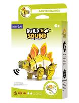 MierEdu - 3D Puzzle With Sound - Stegosaurus - 3D galvosūkiai - Marga / raštuota