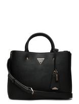 GUESS - Meridian Ii Girlfriend Satchel - Rankinė - Juoda