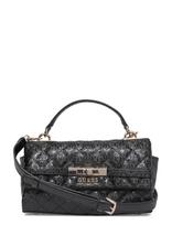 GUESS - Idra Top Handle Flap - Rankinė - Juoda