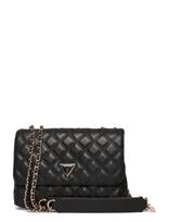 GUESS - Giully Ii 2 Comp Cnvrtble Flap - Rankinė - Juoda