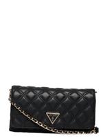 GUESS - Giully Ii Xbody Flap Organizer - Rankinė per petį - Juoda