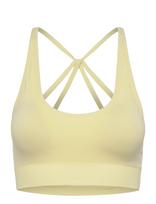 Drop Of Mindfulness - Double Strap Bra - Sportinė liemenė - Geltona