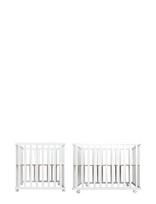 ROBA - Wooden Foldable Playpen - Lopšinės - Balta
