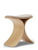 Gejst - Luno Stool Oak/ Beige Textile - Taburetės ir suolai