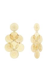 By Jolima - Maxime Earring Gold - Išraiškingi auskarai - Aukso