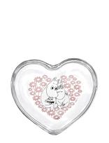 Muurla - Moomin Glass Jar Together 11,5Cm - Virtuvės stiklainis - Nude