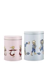 Muurla - Emil Tin Jar Set Of 2 Emil And Ida - Virtuvės stiklainis - Marga / raštuota