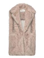 Copenhagen Muse - Cmplushy-Waistcoat - Dirbtinis kailis - Smėlio
