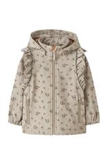 Name It - Nmfalfa08 Softshell Jacket Frill Aop Fo - Striukė - Smėlio