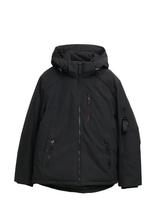 Tom Tailor - Padded Jacket With Hood - Parka stiliaus striukė - Juoda