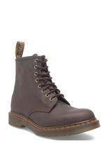 Dr. Martens - 1460 Dark Brown Crazy Horse - Suvarstomi batai - Ruda